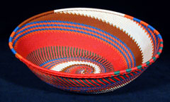 Zulu Telephone Wire Basket (#zwb164)