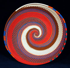 Zulu Telephone Wire Basket (#zwb164)