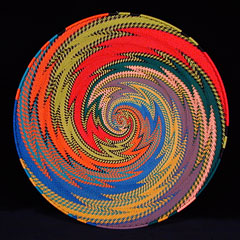 Zulu Telephone Wire Basket (#zwb202)