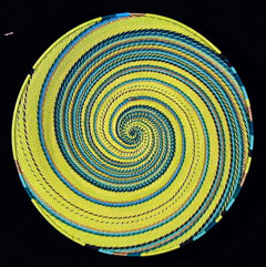 Zulu Telephone Wire Basket (#zwb202)
