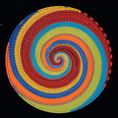 Zulu Telephone Wire Basket (#zwb202)