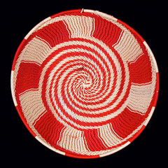 Zulu Telephone Wire Basket (#zwb274)