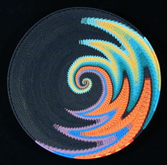 Zulu Telephone Wire Basket (#zwb202)