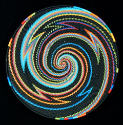 Zulu Telephone Wire Basket (#zwb202)