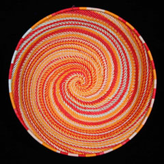Zulu Telephone Wire Basket (#zwb202)