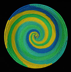Zulu Telephone Wire Basket (#zwb202)