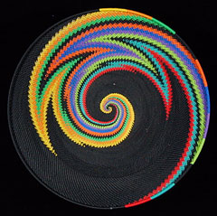 Zulu Telephone Wire Basket (#zwb323)