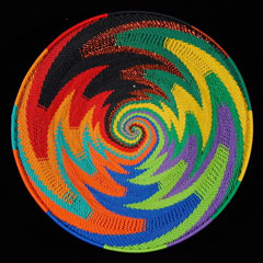Zulu Telephone Wire Basket (#zwb326)