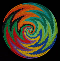 Zulu Telephone Wire Basket (#zwb337)