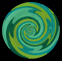 Zulu Telephone Wire Basket (#zwb341)