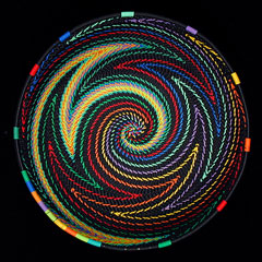 Telephone Wire Basket (#zwb347)