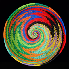 Telephone Wire Basket (#zwb362)