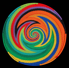 Zulu Telephone Wire Basket (#zwb365)