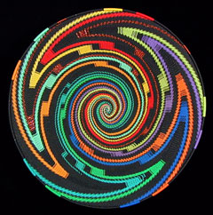 Zulu Telephone Wire Basket (#zwb376)