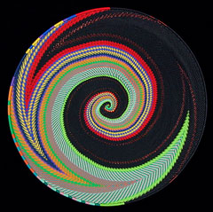 Zulu Telephone Wire Basket (#zwb380)