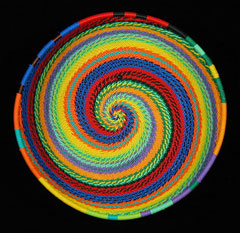Telephone Wire Basket (#zwb387)