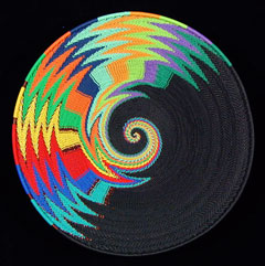 Zulu Telephone Wire Basket (#zwb367)