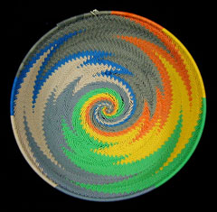 Telephone Wire Basket (#zwb387)