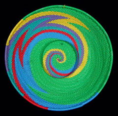 Telephone Wire Basket (#zwb387)