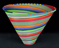 Zulu Telephone Wire Basket (#zwb367)