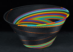 Zulu Telephone Wire Basket (#zwb367)