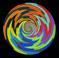 Zulu Telephone Wire Basket (#zwb367)