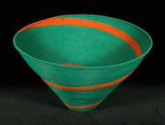 Zulu Telephone Wire Basket (#zwb367)