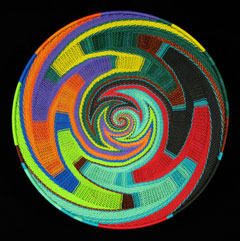 Zulu Telephone Wire Basket (#zwb367)